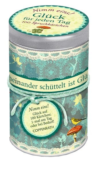Produktbild: Sprüchedose: Nimm eins! Glück für jeden Tag