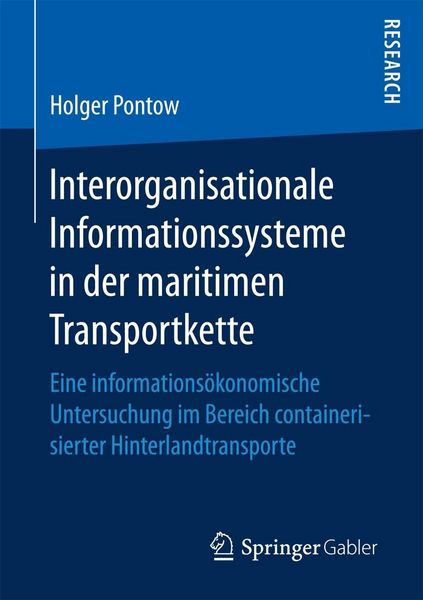 Produktbild: Interorganisationale Informationssysteme in der maritimen Transportkette