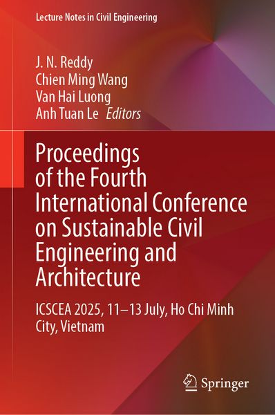 Produktbild: Proceedings of the Fourth International Conference on Sustainable Civil Engineering and Architecture