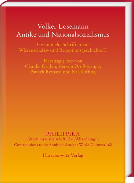Produktbild: Volker Losemann - Antike und Nationalsozialismus