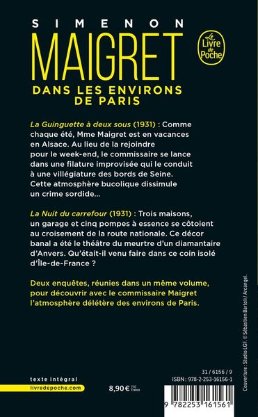 Produktbild: Simenon, G: Maigret dans les environs de Paris