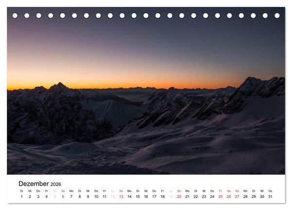 Produktbild: Bergpixel "kreuz und quer durch die Alpen" (Tischkalender 2026 DIN A5 quer), CALVENDO Monatskalender