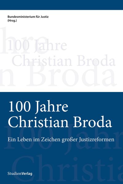 Produktbild: 100 Jahre Christian Broda