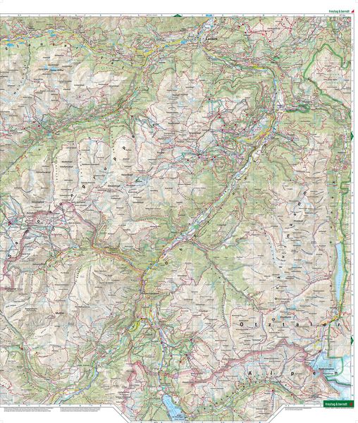 Produktbild: Freytag & berndt Wanderkarte WK 254 Landeck - Reschenpass, Paznaun - Samnaungruppe 1:50.000