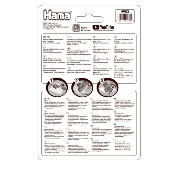 Produktbild: Hama B&uuml;gelperlen Starter Set Kreisel 600 St&uuml;ck Blister