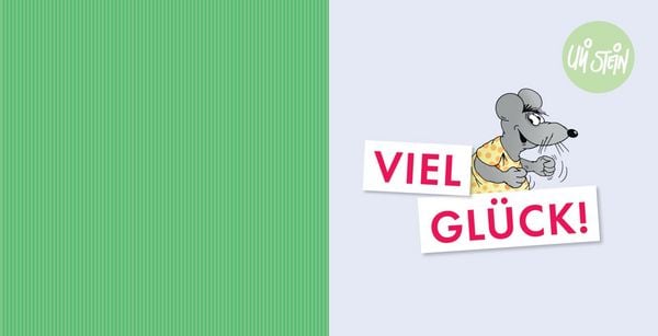 Produktbild: Uli Stein: Gute Wünsche!: Viel Glück!