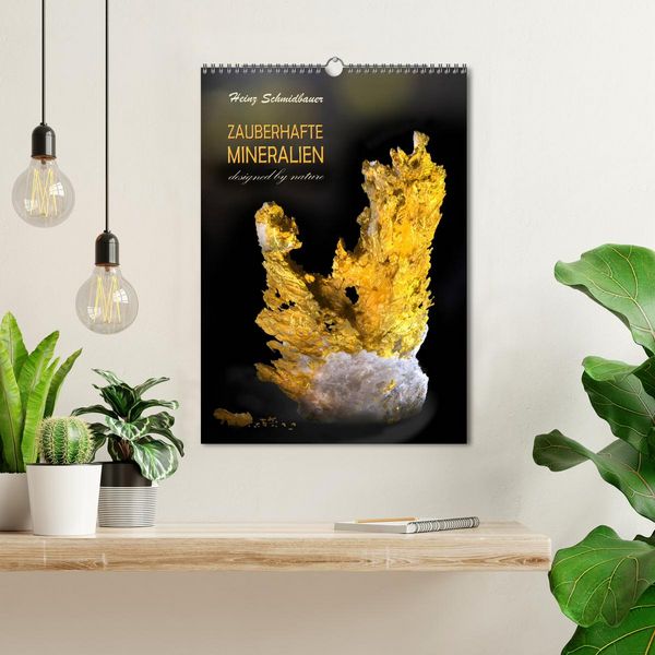 Produktbild: ZAUBERHAFTE MINERALIEN designed by nature (Wandkalender 2026 DIN A3 hoch), CALVENDO Monatskalender