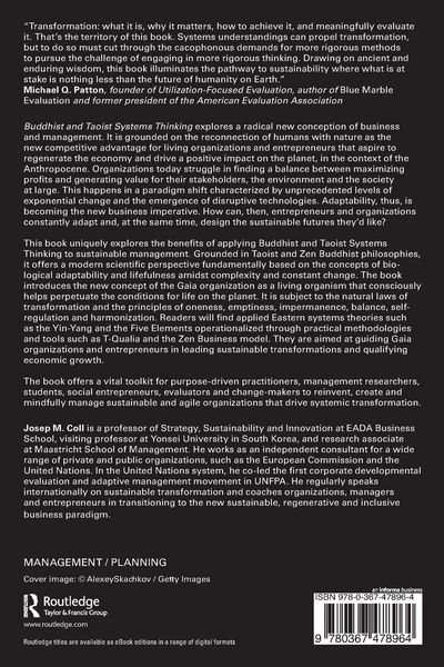 Produktbild: Buddhist and Taoist Systems Thinking