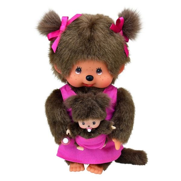 Produktbild: Monchhichi Mother Care Pink Girl, ca. 20 cm