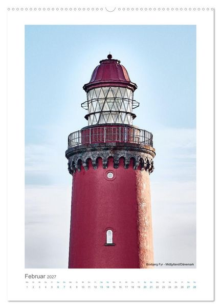 Produktbild: Leuchtt&uuml;rme an der Nordseek&uuml;ste (hochwertiger Premium Wandkalender 2027 DIN A2 hoch), Kunstdruck in Hochglanz