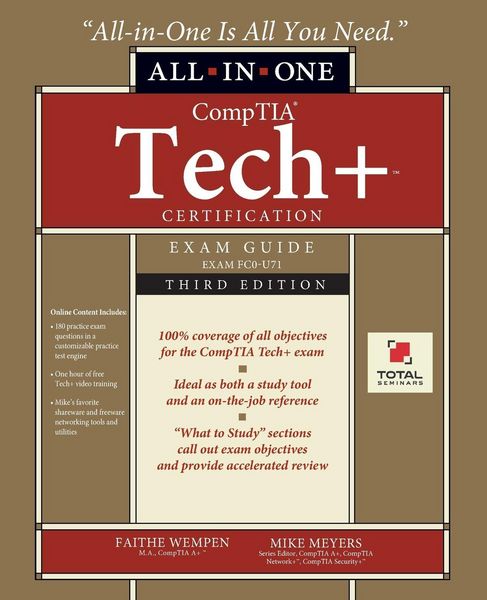 Produktbild: CompTIA Tech+ Certification All-in-One Exam Guide, Third Edition (Exam FC0-U71)