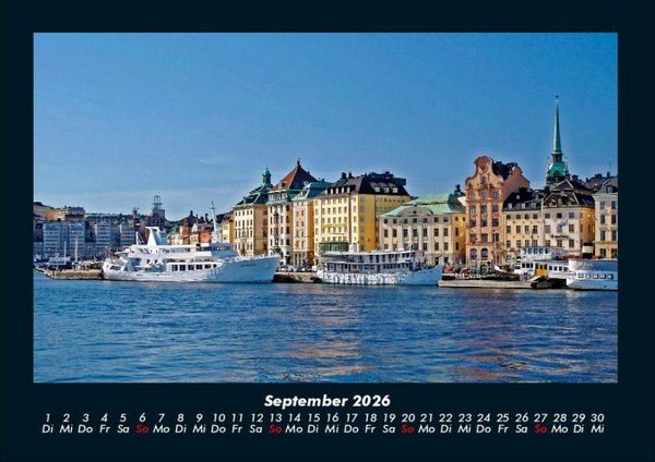 Produktbild: Boote 2026 Fotokalender DIN A4