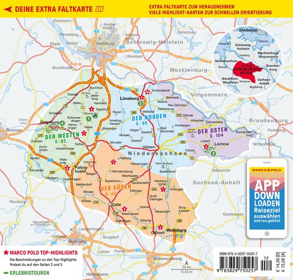 Produktbild: MARCO POLO Reisef&uuml;hrer L&uuml;neburger Heide, Wendland