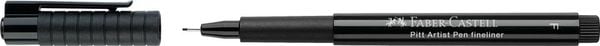 Faber-Castell Tuschestifte Pitt Artist Pens Comic schwarz, 4er Etui