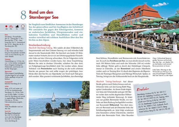 Produktbild: Das Radlbuch Oberbayern