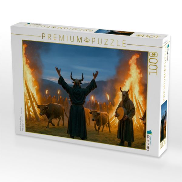 Produktbild: CALVENDO Puzzle Samhain - Fest der Kelten | 1000 Teile Lege-Gr&ouml;&szlig;e 64x48cm Foto-Puzzle f&uuml;r gl&uuml;ckliche Stunden