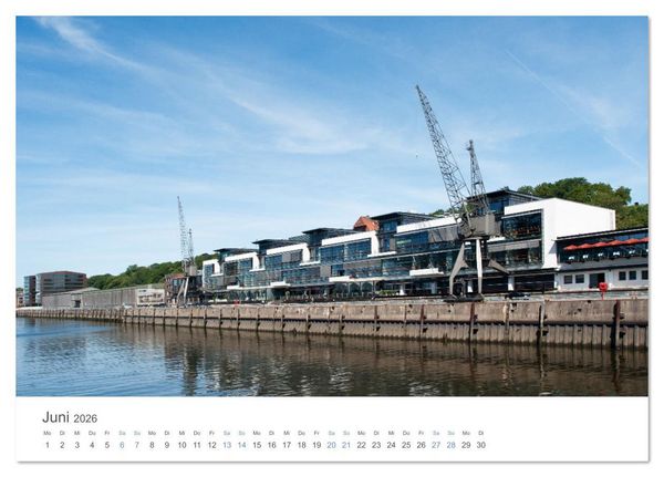 Produktbild: Die Elbmetropole Hamburg (Tischkalender 2026 DIN A5 quer), CALVENDO Monatskalender