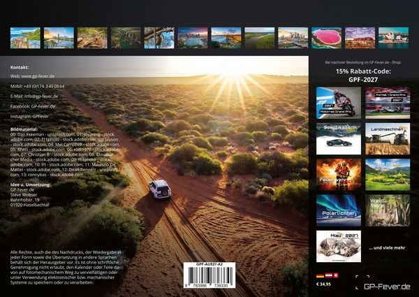 Produktbild: Australien - das Land der K&auml;ngurus - 2027 - Kalender DIN A2