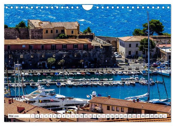 Produktbild: Impressionen aus Portoferrario - Elba (Wandkalender 2026 DIN A4 quer), CALVENDO Monatskalender