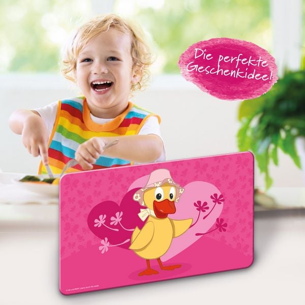 Produktbild: Tr&ouml;tsch Unser kleines Sandm&auml;nnchen Schnatterinchen Melaminbrettchen