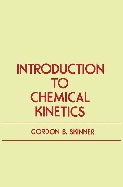 Produktbild: Introduction to Chemical Kinetics