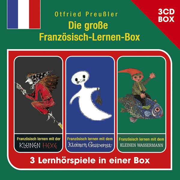 Die große Französisch-Lernen-Box - 3-CD Hörspielbox