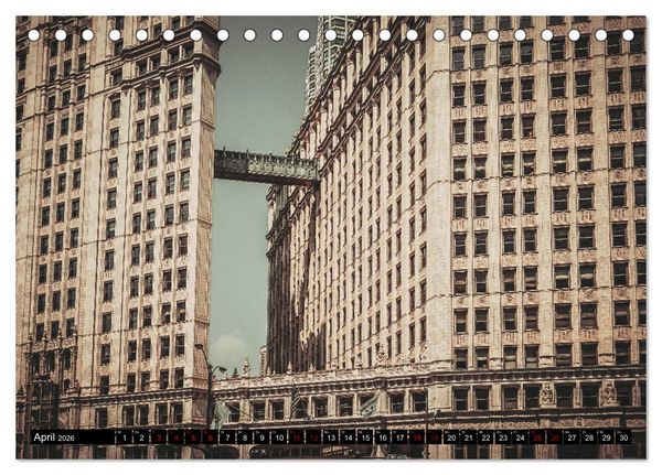 Produktbild: Metropole Chicago (Tischkalender 2026 DIN A5 quer), CALVENDO Monatskalender