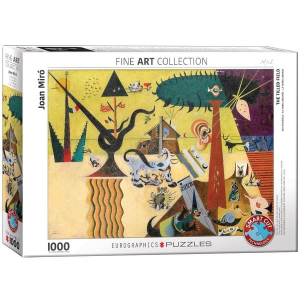 Eurographics 6000-0858 - Das Ackerfeld von Joan Miró , Puzzle, 1.000 Teile