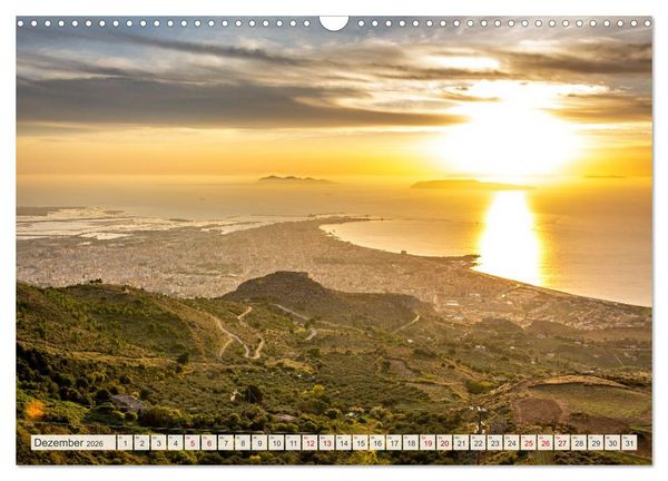 Produktbild: Sizilien: Trauminsel im Mittelmeer (Wandkalender 2026 DIN A3 quer), CALVENDO Monatskalender