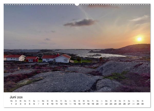 Produktbild: Schweden - Die Highlights von Sm&aring;land bis zur Westk&uuml;ste (Wandkalender 2026 DIN A2 quer), CALVENDO Monatskalender