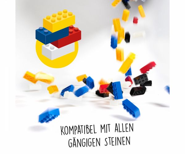 Produktbild: Blox 100 schwarze 4er Steine in Dose