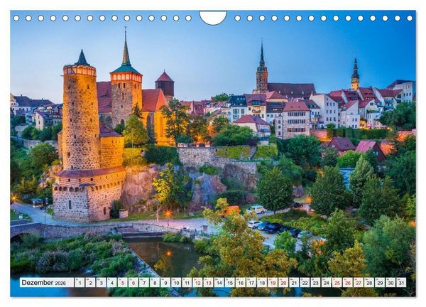 Produktbild: Bautzen - Sorbisches Zentrum in der Oberlausitz (Wandkalender 2026 DIN A4 quer), CALVENDO Monatskalender