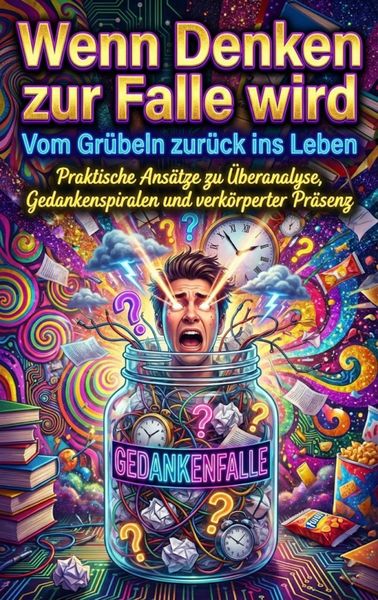 Produktbild: Wenn Denken zur Falle wird: Vom Gr&uuml;beln zur&uuml;ck ins Leben