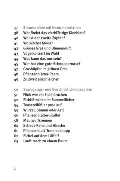 Die 50 besten Wald- und Wiesenspiele