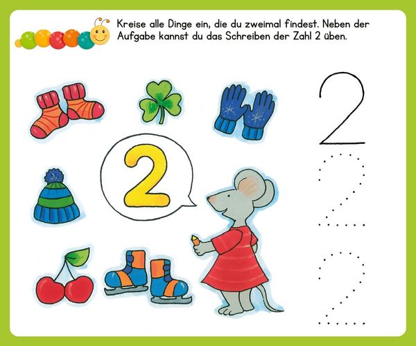 Produktbild: Lernraupe &ndash; Meine gro&szlig;e &Uuml;bungsbox Mengen und Zahlen