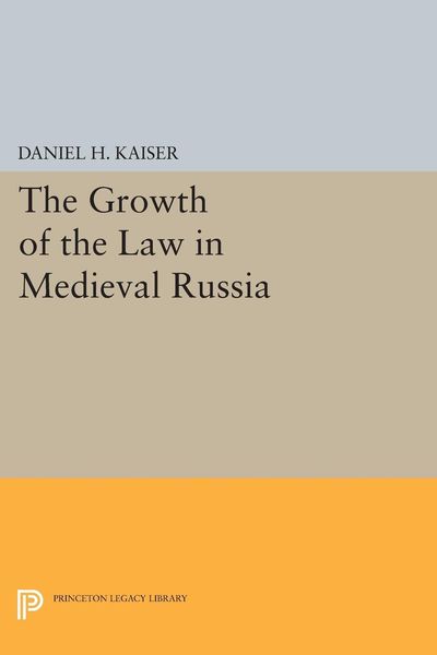 Produktbild: The Growth of the Law in Medieval Russia