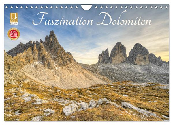 Produktbild: Faszination Dolomiten (Wandkalender 2026 DIN A4 quer), CALVENDO Monatskalender