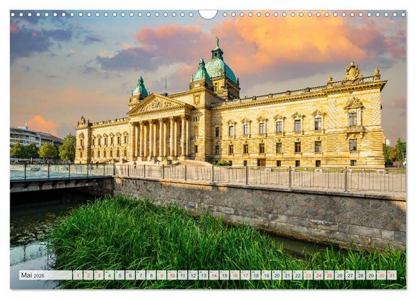 Produktbild: Leipzig Impressionen (Wandkalender 2026 DIN A3 quer), CALVENDO Monatskalender