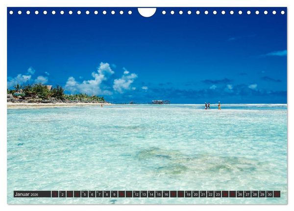 Produktbild: Karibu Sansibar (Wandkalender 2026 DIN A4 quer), CALVENDO Monatskalender