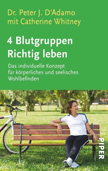 Produktbild: D'Adamo, P: 4 Blutgruppen/leben