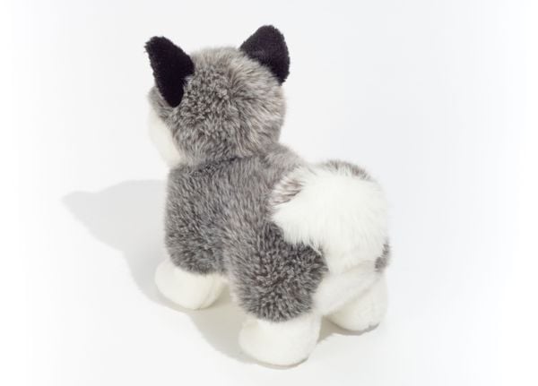Produktbild: Teddy Hermann 92701 - Husky stehend, 23 cm, Hund, Pl&uuml;schtier