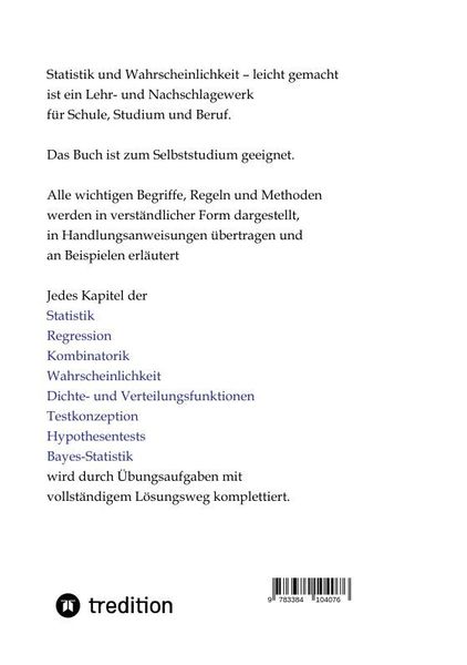 Produktbild: Statistik und Wahrscheinlichkeit