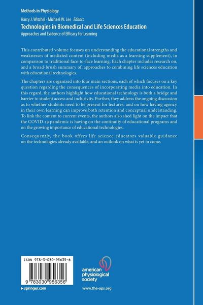 Produktbild: Technologies in Biomedical and Life Sciences Education