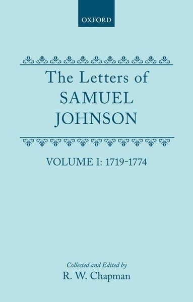 Produktbild: Letters Of Samuel Johnson V1 1