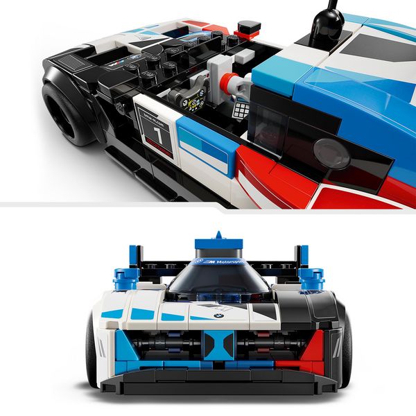 Produktbild: LEGO Speed Champions BMW M4 GT3 & BMW M Hybrid V8 Rennwagen, Auto 76922
