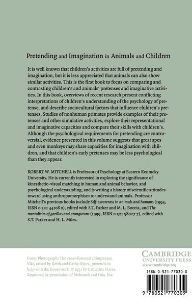 Produktbild: Pretending and Imagination in Animals and Children