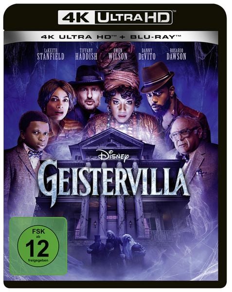 Produktbild: Geistervilla (4K Ultra HD) (+ Blu-ray)