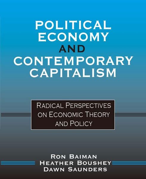 Produktbild: Political Economy and Contemporary Capitalism