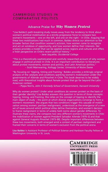 Produktbild: Why Women Protest