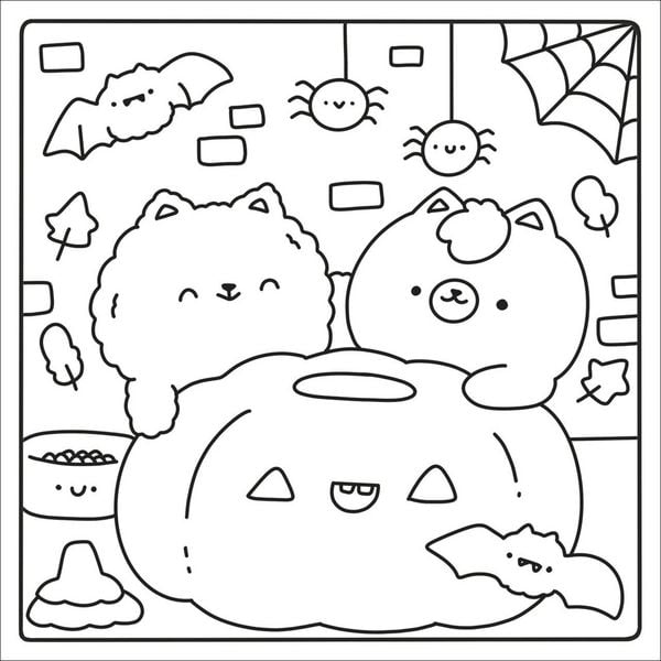 Produktbild: Cute & Cozy Coloring - Spooky